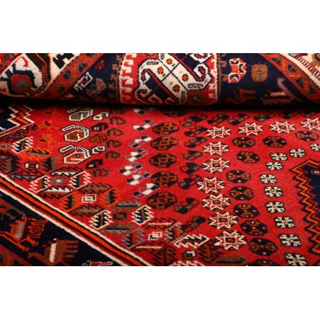 Tappeto Shiraz Persia marrone blu 165x277