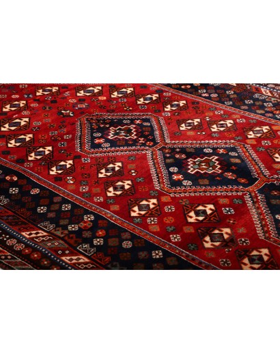 Tappeto Shiraz Persia grigio marrone 162x274