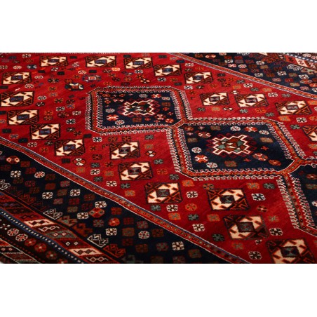 Tappeto Shiraz Persia grigio marrone 162x274