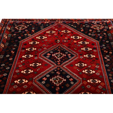 Tappeto Shiraz Persia grigio marrone 162x274