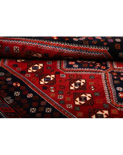 Tappeto Shiraz Persia grigio marrone 162x274