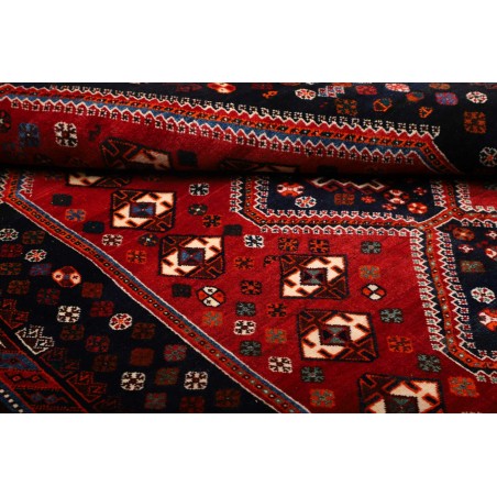 Tappeto Shiraz Persia grigio marrone 162x274