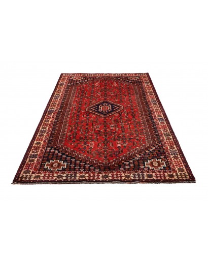 Tappeto Shiraz Persia marrone giallo 160x260