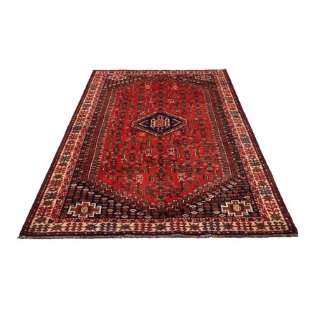 Tappeto Shiraz Persia marrone giallo 160x260