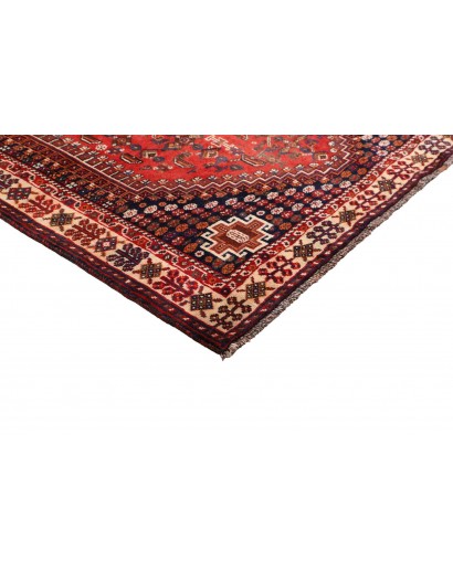 Tappeto Shiraz Persia marrone giallo 160x260