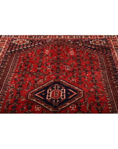 Tappeto Shiraz Persia marrone giallo 160x260