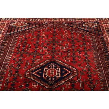 Tappeto Shiraz Persia marrone giallo 160x260