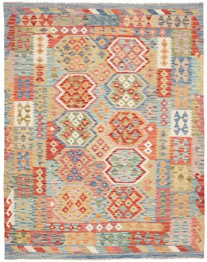 Tappeto Kilim Afghanistan marrone 152x192
