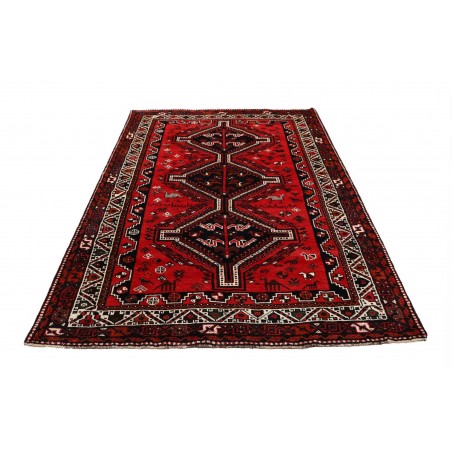 Tappeto Shiraz Persia blu marrone 171x251