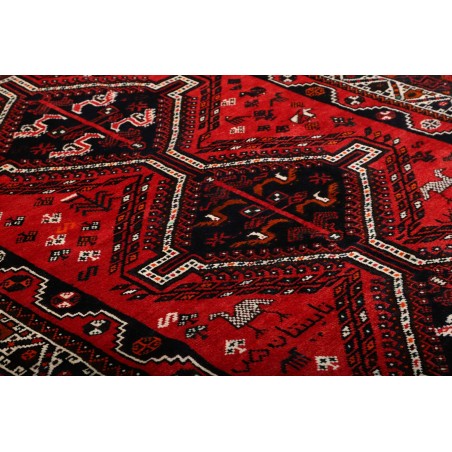 Tappeto Shiraz Persia blu marrone 171x251