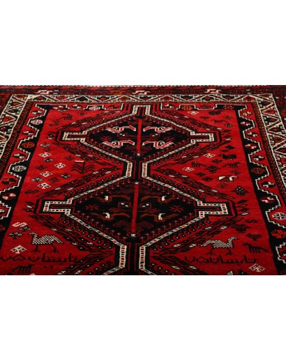 Tappeto Shiraz Persia blu marrone 171x251