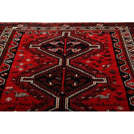 Tappeto Shiraz Persia blu marrone 171x251