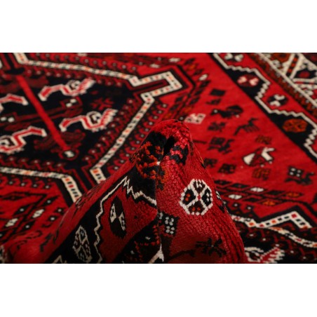 Tappeto Shiraz Persia blu marrone 171x251