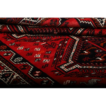 Tappeto Shiraz Persia blu marrone 171x251