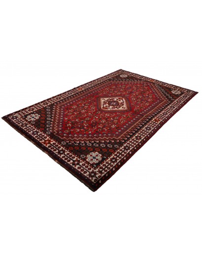 Tappeto Shiraz Persia grigio marrone 160x253