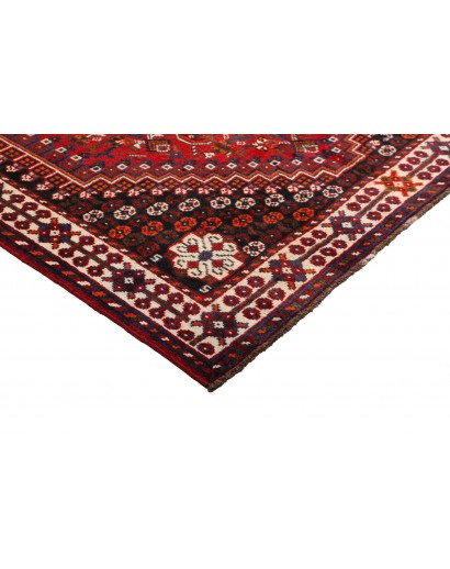 Tappeto Shiraz Persia grigio marrone 160x253