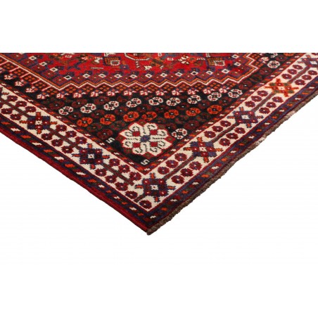 Tappeto Shiraz Persia grigio marrone 160x253