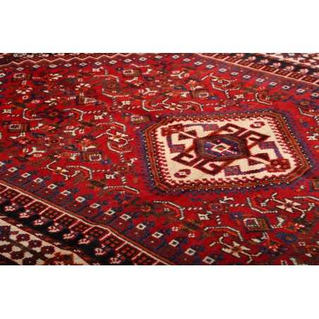 Tappeto Shiraz Persia grigio marrone 160x253