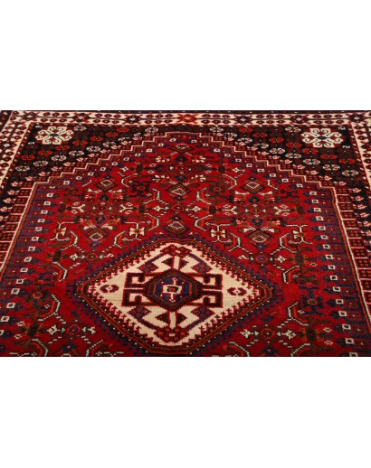 Tappeto Shiraz Persia grigio marrone 160x253