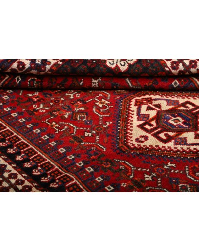 Tappeto Shiraz Persia grigio marrone 160x253