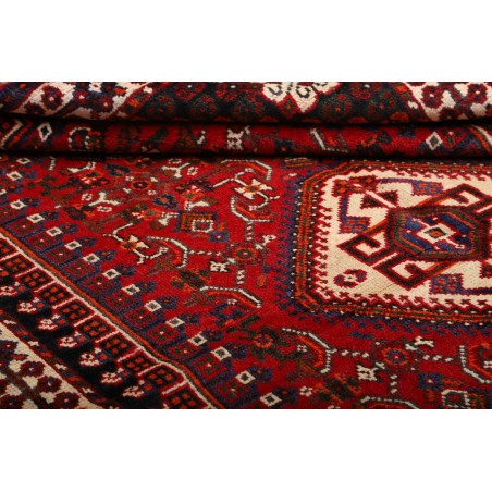 Tappeto Shiraz Persia grigio marrone 160x253
