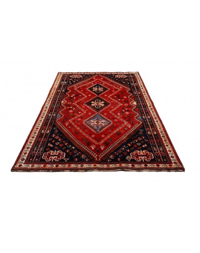 Tappeto Shiraz Persia marrone blu 170x262