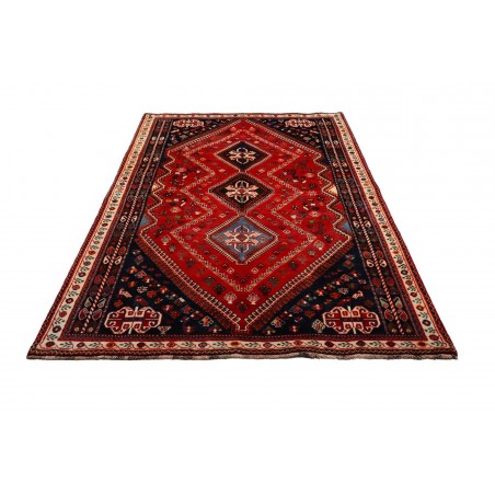 Tappeto Shiraz Persia marrone blu 170x262