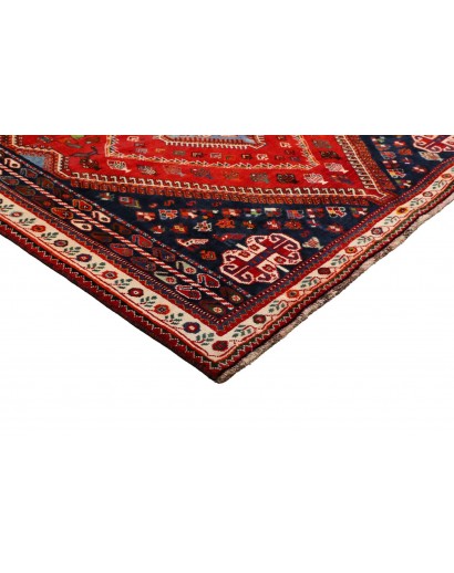 Tappeto Shiraz Persia marrone blu 170x262