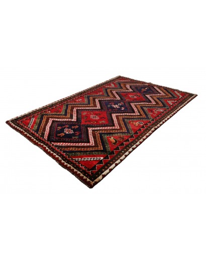 Tappeto Shiraz Persia grigio marrone 177x263