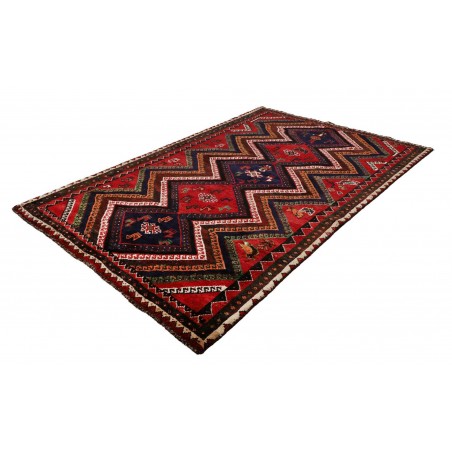 Tappeto Shiraz Persia grigio marrone 177x263