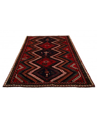 Tappeto Shiraz Persia grigio marrone 177x263