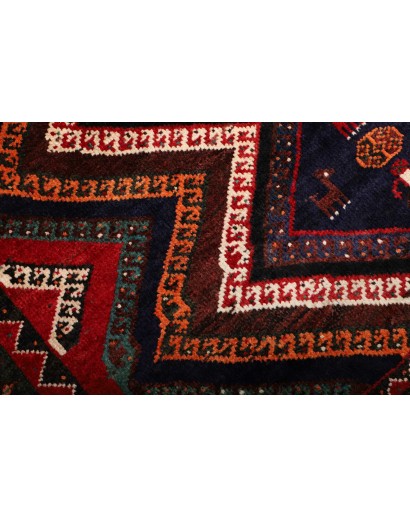 Tappeto Shiraz Persia grigio marrone 177x263