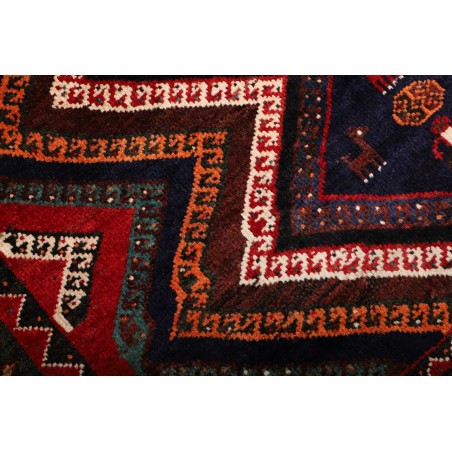 Tappeto Shiraz Persia grigio marrone 177x263