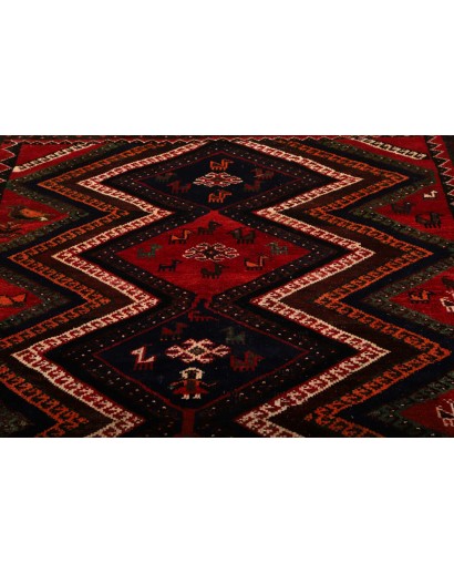 Tappeto Shiraz Persia grigio marrone 177x263