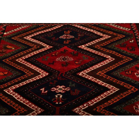 Tappeto Shiraz Persia grigio marrone 177x263