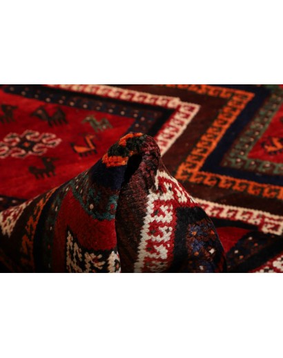 Tappeto Shiraz Persia grigio marrone 177x263