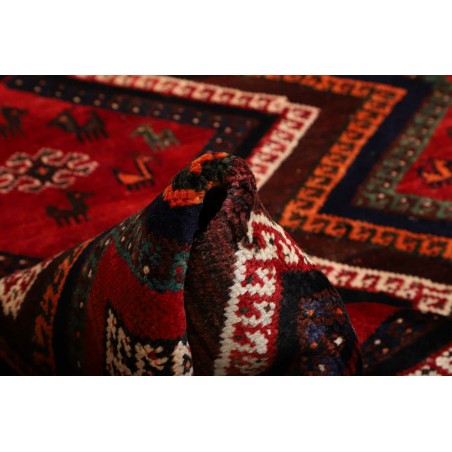 Tappeto Shiraz Persia grigio marrone 177x263