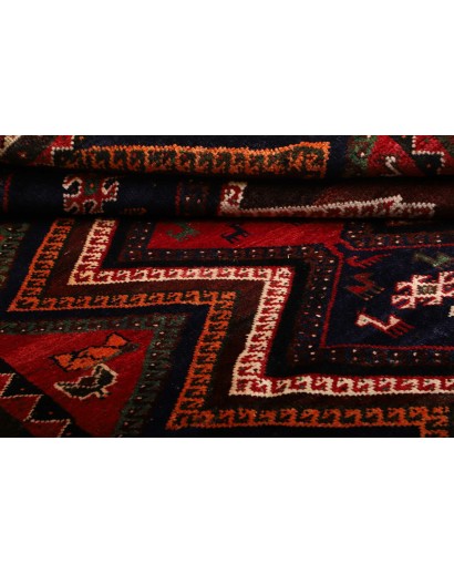 Tappeto Shiraz Persia grigio marrone 177x263