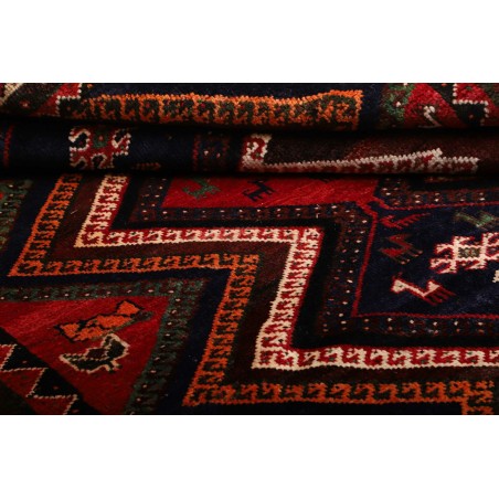Tappeto Shiraz Persia grigio marrone 177x263