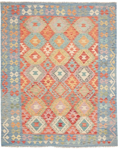 Tappeto Kilim Afghanistan marrone beige 160x197