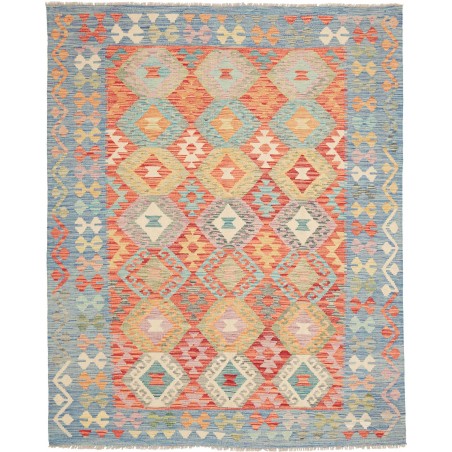 Tappeto Kilim Afghanistan marrone beige 160x197