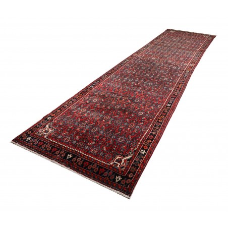 Tappeto Hamadan Persia marrone 117x472