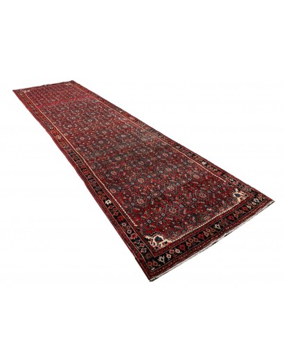 Tappeto Hamadan Persia marrone 117x472