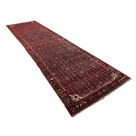 Tappeto Hamadan Persia marrone 117x472