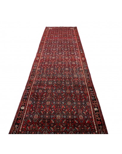 Tappeto Hamadan Persia marrone 117x472