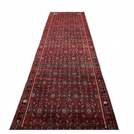 Tappeto Hamadan Persia marrone 117x472