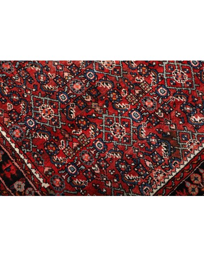 Tappeto Hamadan Persia marrone 117x472