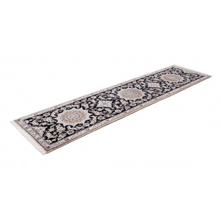 Tappeto Nain 9La Persia beige grigio 82x295
