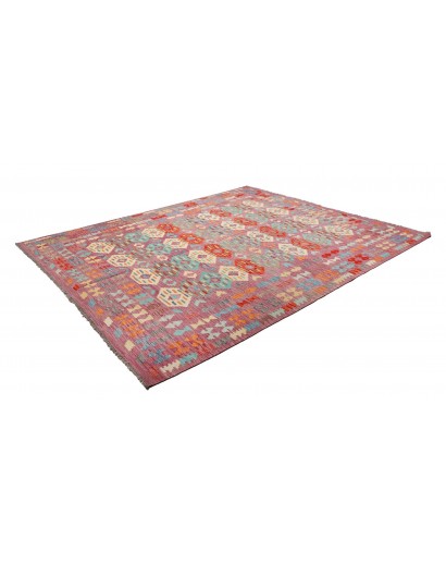 Tappeto Kilim Afghanistan marrone giallo 247x293