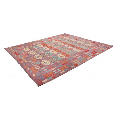Tappeto Kilim Afghanistan marrone giallo 247x293